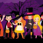 Puzzle pentru copii de Halloween